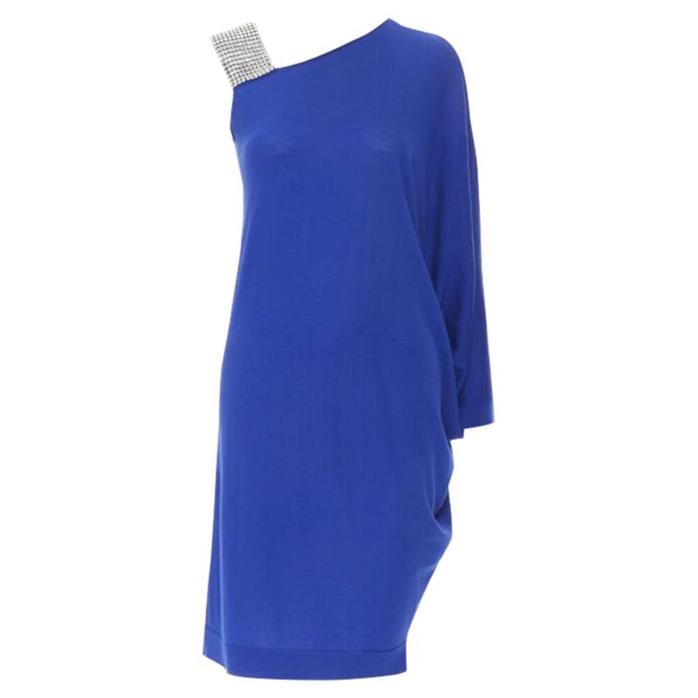 Balmain Wool Asymmetric Dress
